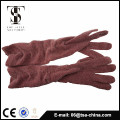 2014 hot design acrylic lady long gloves